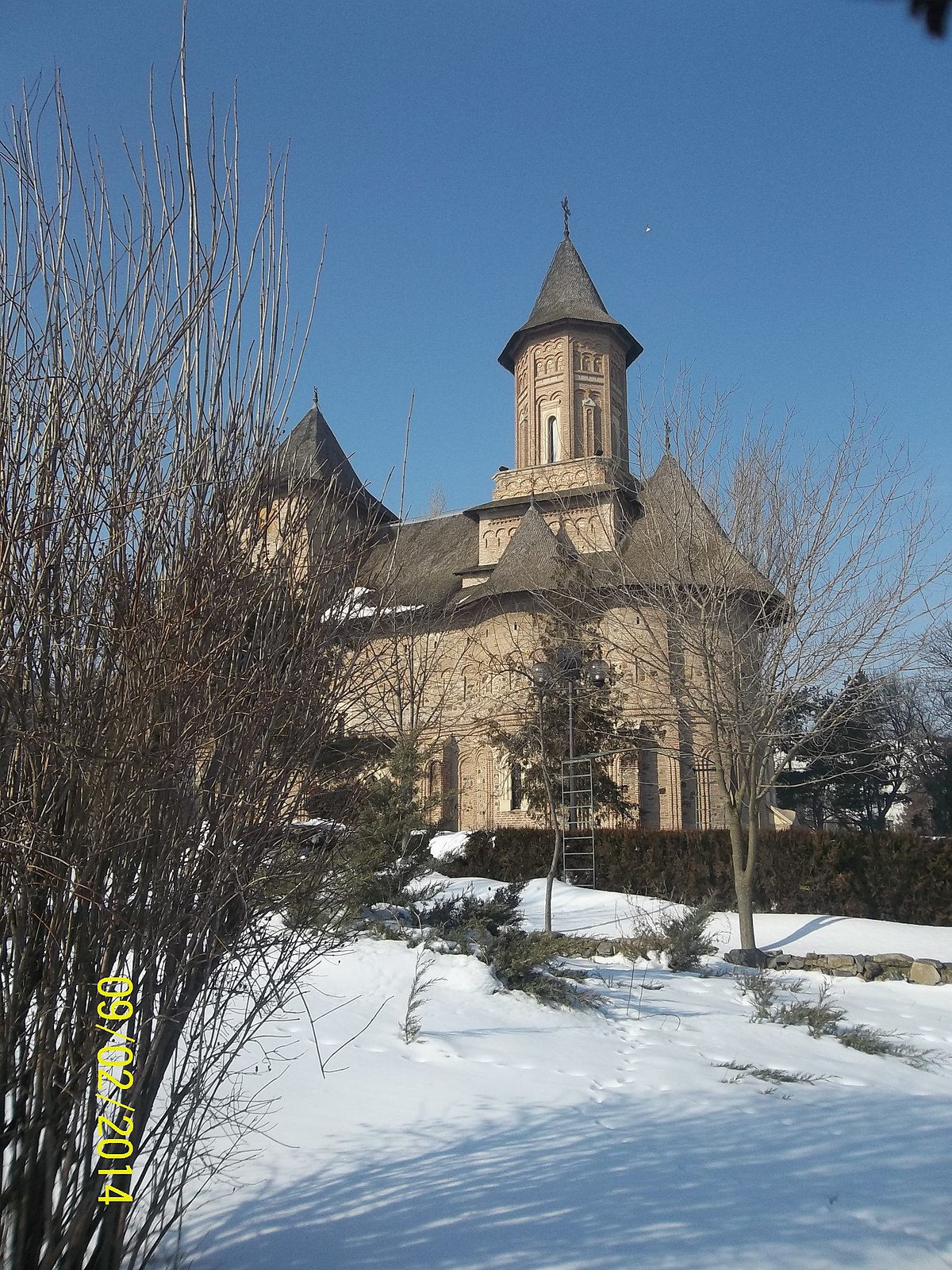 File Biserica Fortificata Sfanta Precista Galati Romania Iarna