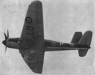 <span class="mw-page-title-main">Blackburn Firecrest</span> WWII British naval strike fighter