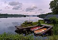 Image 904Boathouse on the Storavatnet lake, Fitjar, Norway