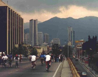 An accurate image of Bogotá in 1999