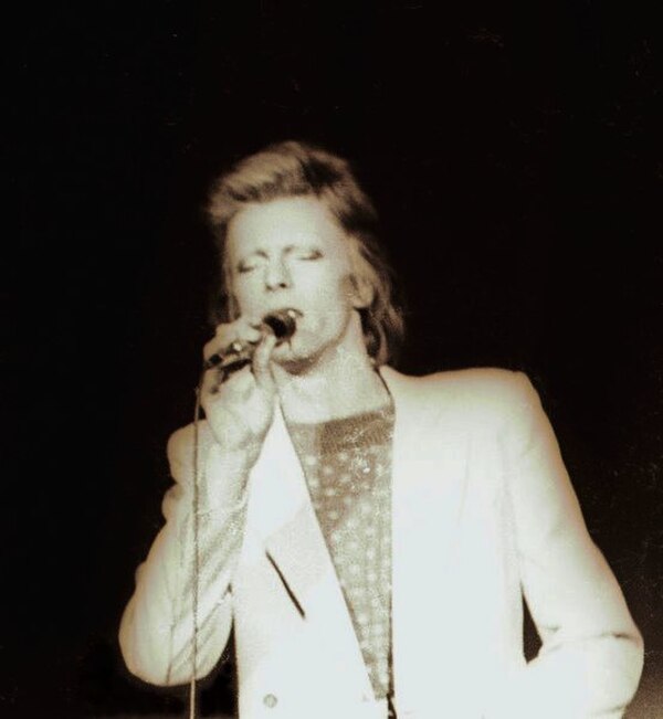 David Bowie in 1974