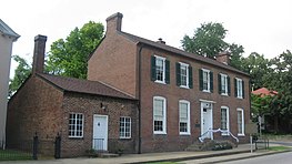 Hill House in Elizabethtown, Kentucky, built 1825. Brown Pusey House Community Center.jpg