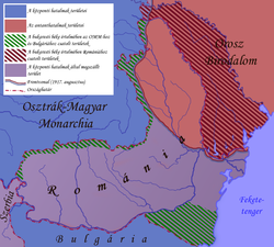 Románia területi változásai