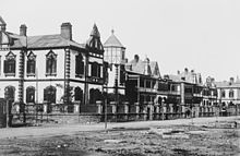 Wilhelmstraße in Tianjin, 1898