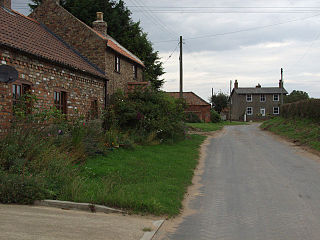 Burshill Hamlet in the East Riding of Yorkshire, England