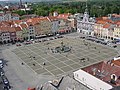 Čeština: Naměstí Přemysla Otakara II. English: Přemysl Otakar II Square
