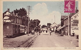 A Société du chemin de fer sur route de Challans à Fromentine cikk illusztratív képe