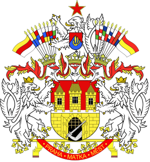 Herb Pragi: Herb miasta Praga, stolicy Czech