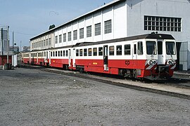 Fahrzeuge am Bahnhof Porto Boavista (1977)