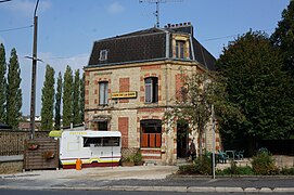 Le Café de la gare, proche de l'ancien bâtiment voyageurs