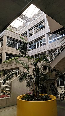 The interior of the California Energy Commission's facility, the Warren-Alquist Energy Building in Sacramento California Energy Commission facility.jpg