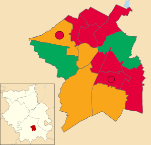 Cambridge UK ward map 2023.svg