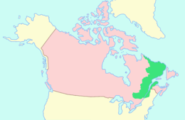 Basso Canada - Localizzazione