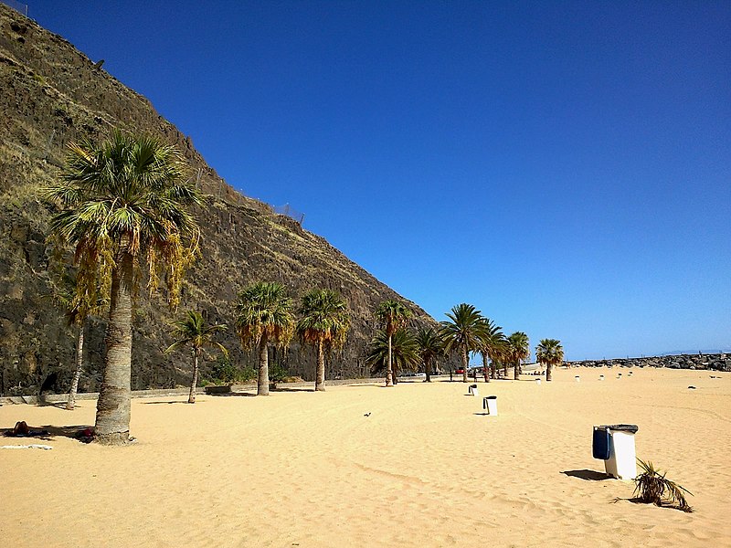 File:Canaries Tenerife Playa De Las Teresitas - panoramio (1).jpg