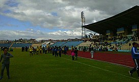 Stadion La Cocha pitch.jpg