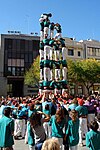 5 de 7 dels Castellers de Sabadell