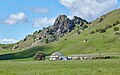 A cattle ranch at the base of the Sutter Buttes, March 2024.