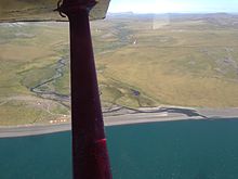 Aerial shot of Chariot, AK looking to the east Chariot, AK (2).JPG