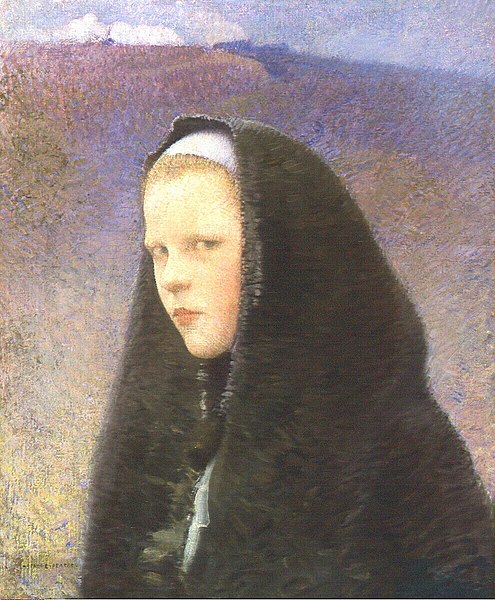 File:Charles Sprague Pearce - Young Brittany Girl.jpg
