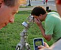 Checking out the Sun from space before you observe it from ground (4797991055).jpg
