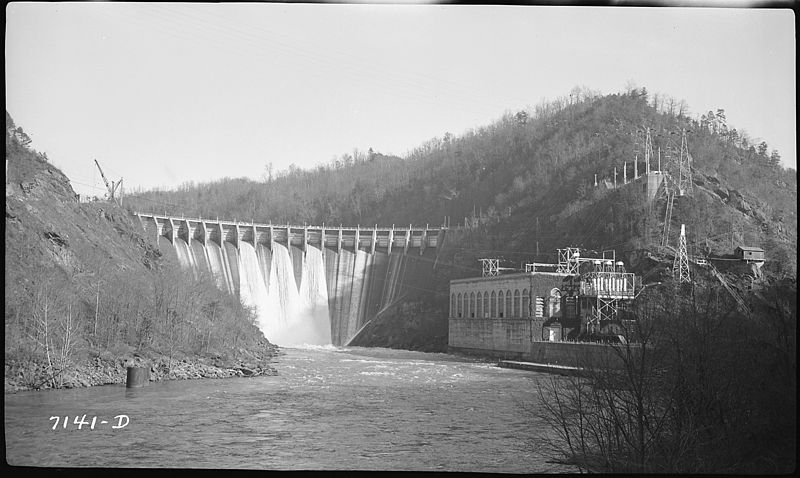 File:Cheoah Dam - NARA - 280752.jpg