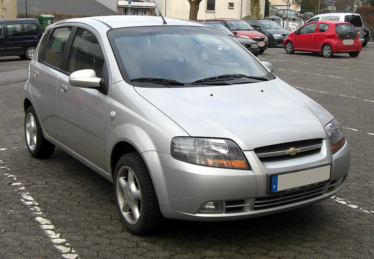 File:2007-Chevrolet-Aveo-2.jpg - Wikimedia Commons