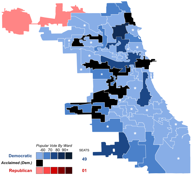 File:Chicago aldermanic elections, 2015 - Results By Ward.svg