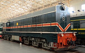 China Railways ND3 Diesel electric locomotive China Railways ND3-0001 Diesel locomotives 20111007.jpg