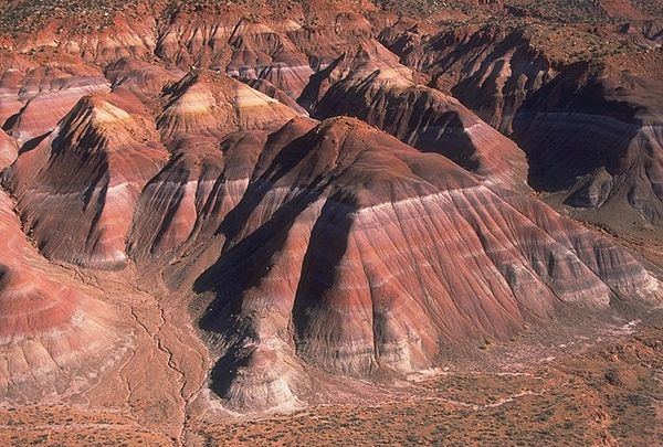 The Chinle Badlands at Grand Staircase–Escalante National Monument in southern Utah