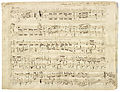 Image 11 Polonaise in A-flat major, Op. 53 (Chopin) Sheet music for the Polonaise in A-flat major, Op. 53, a solo piano piece written by Frédéric Chopin in 1842. This work is one of Chopin's most admired compositions and has long been a favorite of the classical piano repertoire. The piece, which is very difficult, requires exceptional pianistic skills and great virtuosity to be interpreted. A typical performance of the polonaise lasts seven minutes. More selected pictures