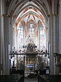 Blick in den Chor der Blasiikirche