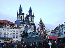 Old Town Square in Prague, Czech Republic - Christmastime Christmas in Prague's Old Town Square.jpg