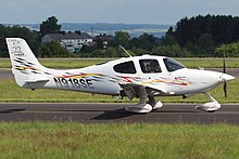 2006 "SE22" turbocharged model Cirrus SR22 G3 Turbo Private N918SE, LUX Luxembourg (Findel), Luxembourg PP1373043529.jpg