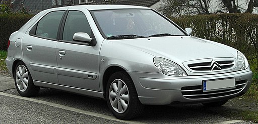 Citroën Xsara (Facelift) – Frontansicht, 17. März 2011, Wülfrath