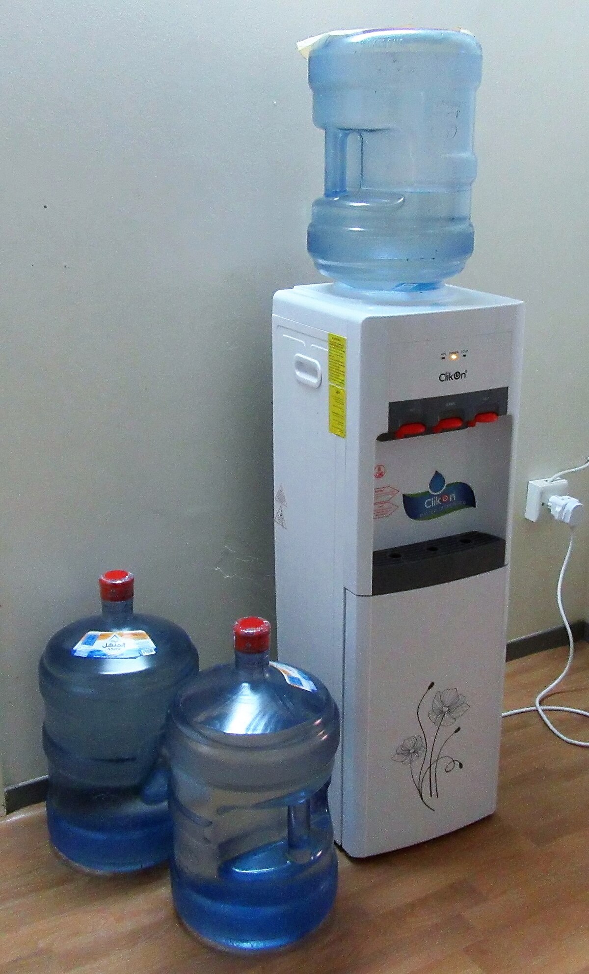 plastic water dispenser