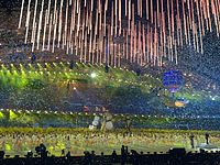 Ceremonia de clausura de los Juegos Olímpicos de Sochi 2014
