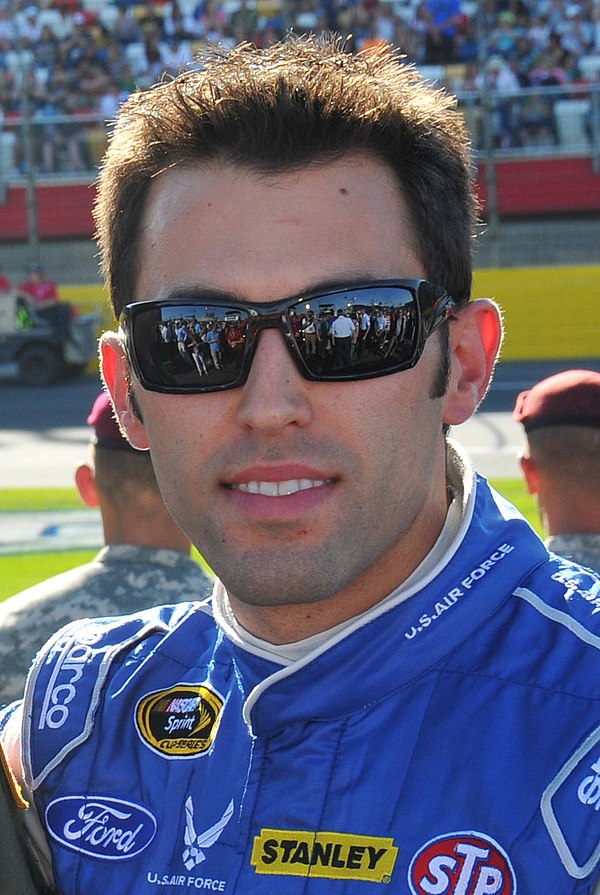 Aric Almirola scored his first career win after rain shortened the race to 112 laps.