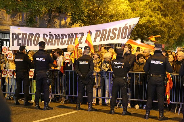 Las muñecas hinchables por 'Tito Berni' en la última manifestación