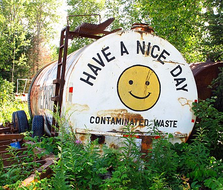 Contaminated waste, Timiskaming, Ontario