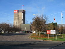 Coors Brewers Maltings Division Shobnall Site, is located on Wellington Road. The maltings were built by the Bass Brewery, which was taken over by the American brewery Coors, around the late 1990s.