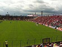 Páirc Uí Chaoimh prior to redevelopment pictured here at halftime between Cork vs Kerry 2012