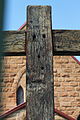 Cross at fron of Church, Beaconsfield Street.JPG