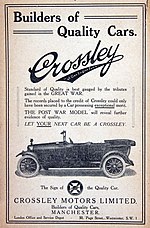 Miniatura para Crossley Motors