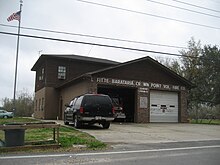 Fire Station in Crown Point, 2010 CrownPointLAFireStation.JPG