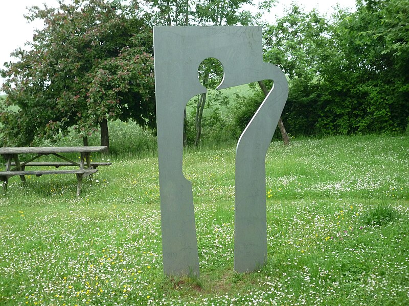 File:Cut-Out Sculpture outside Elgar's Birthplace Museum Visitor Centre - geograph.org.uk - 5827971.jpg