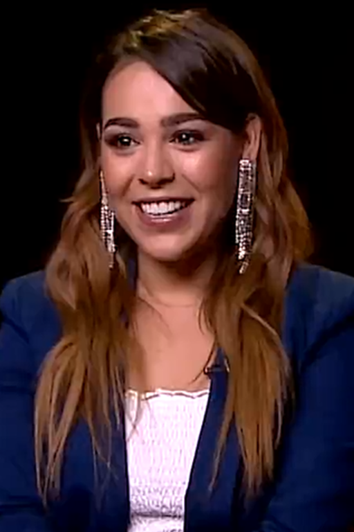 Danna Paola during an interview in September 2018 02