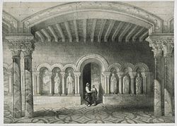 Dans le Monastère de Bénévivere - Jean Charles Léon Danjoy.jpg
