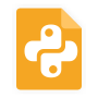 Thumbnail for File:Deepin Icon Theme – text-x-python (18).svg