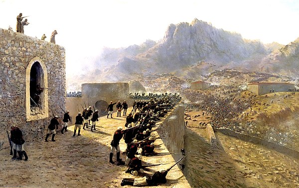 Defence of Doğubayazıt during the Russo-Turkish War (1877–78) by Lev Lagorio