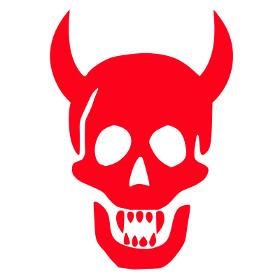 File Devil Skull Icon Svg Wikimedia Commons